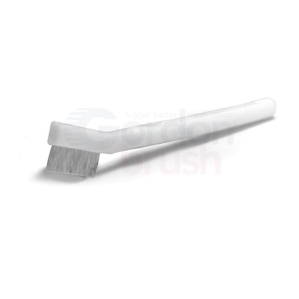 3x7 Row 0.006" Phosphor Bronze 0.016" Nylon Bristle Plastic Handle